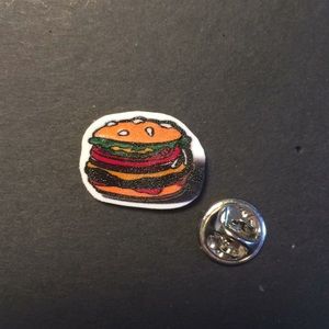 Hamburger pin